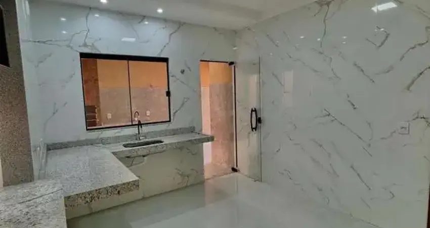 Casa 2 quartos, 1 suíte - Entrada reduzida - Bosque Sereno - Senador Canedo
