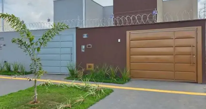 Casa Nova 3/4 - Área Gourmet - Residencial Ravena - Senador Canedo