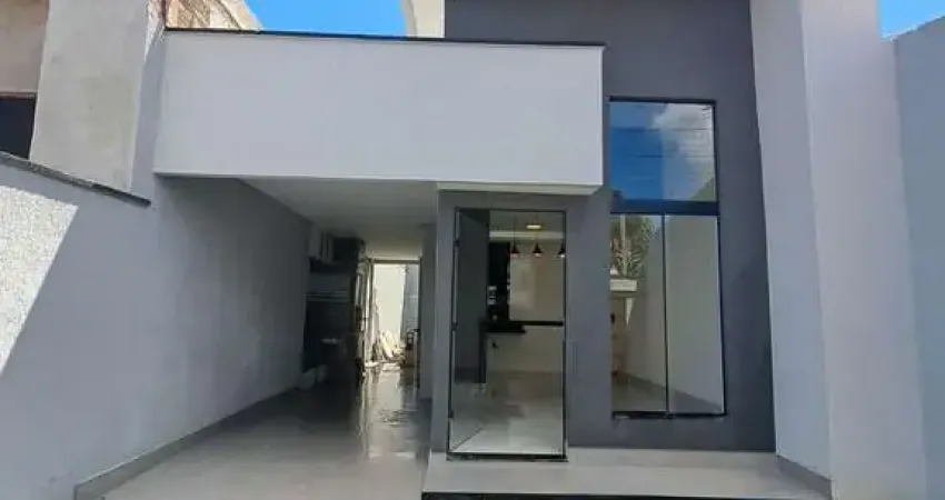 2 Casas à venda no Residencial Paraíso com acabamento premium – Senador Canedo