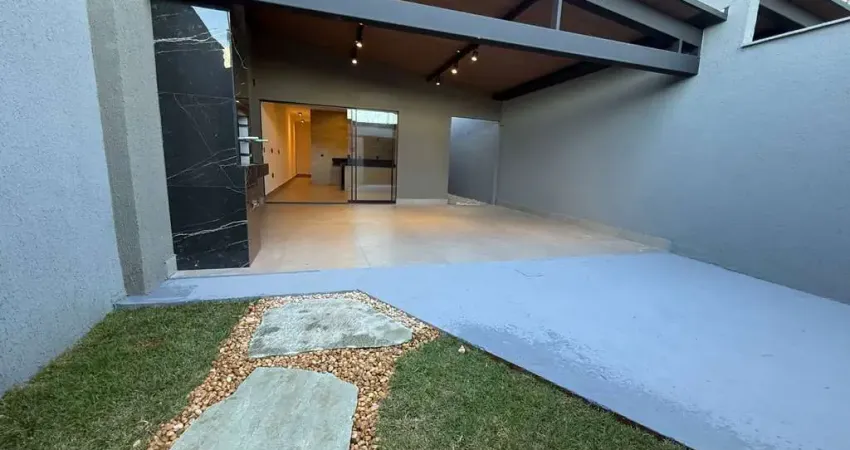 Casa Alto Padrão no Jardim Canedo III com 3 Quartos e Varanda Gourmet