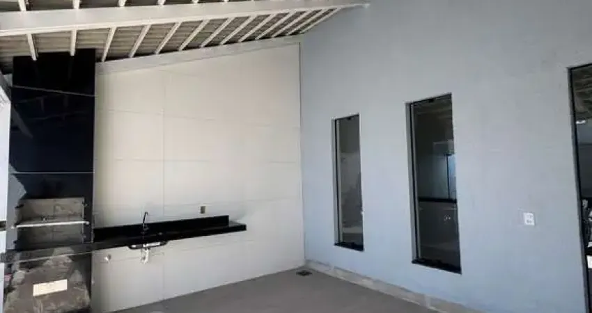 Casa 3Q com suíte e área gourmet no Porto Seguro – Senador Canedo