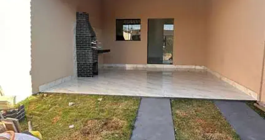 Casa Nova no Residencial Paraíso – 2 Quartos Grandes, 1 Suíte e Área Gourmet