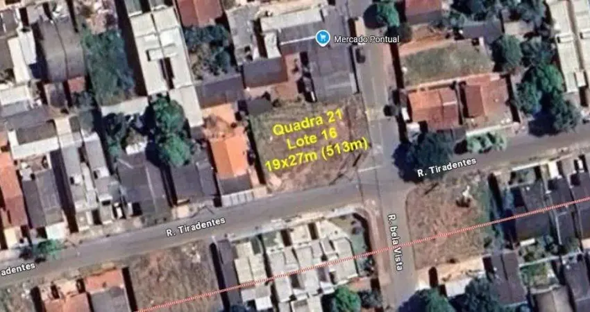 Terreno à venda na Rua Tiradentes, 1, Setor Monte Azul, Senador Canedo