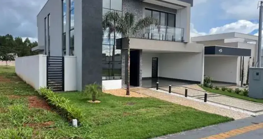 Casa em condomínio fechado com 4 quartos à venda na Alameda Irlanda, 1, Terras Alpha Residencial 2, Senador Canedo
