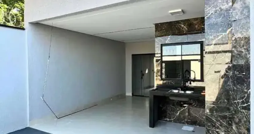 Casa no flor do ipê com 2 quartos e área gourmet – senador canedo