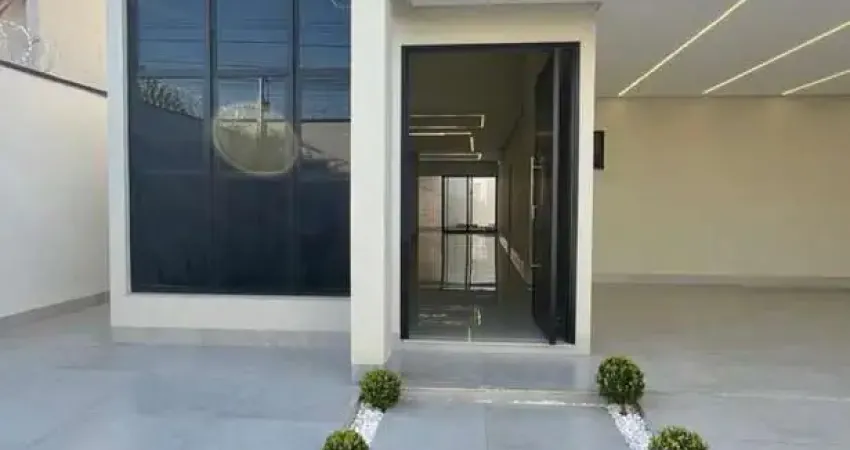 Casa moderna 3 suítes com área gourmet e piscina no faiçalville