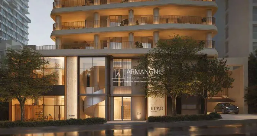 Apartamento com 2 dormitórios à venda, 120 m² por R$ 3.600.000 - Comdomínio Etmo - São Paulo/SP