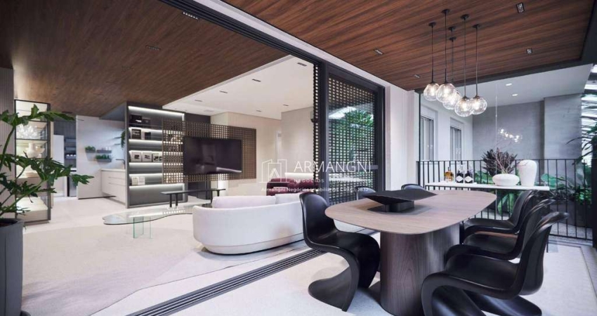 Apartamento com 3 dormitórios à venda, 124 m² por R$ 1.480.000 - Residencial do Lago - Huma - Londrina/PR