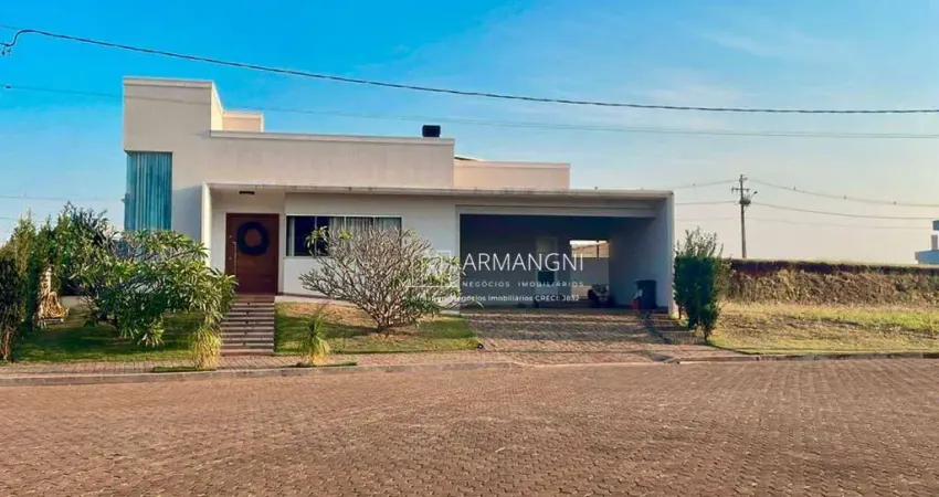 Casa com 3 dormitórios à venda, 260 m² por r$ 1.550.000 - condomínio lago do bosque - cornélio procópio/pr