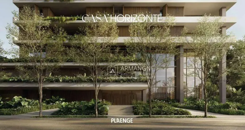 Apartamento com 2 dormitórios à venda, 145 m² por r$ 1.740.000 - casa horizonte - londrina/pr