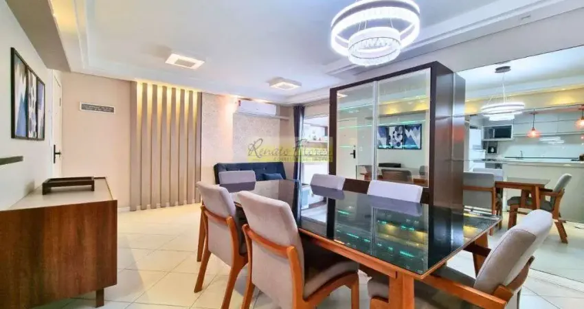 Apartamento mobiliado com 3 quartos para locacao anual - praia brava