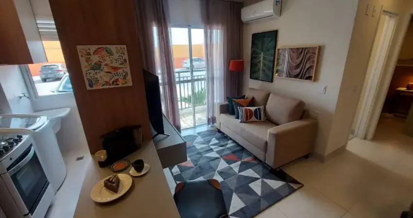 Apartamento dois dormitórios 45 m², jd satélite iris, pronto e novo, ao lado di shopping das bandeiras, varanda, 37 itens de lazer