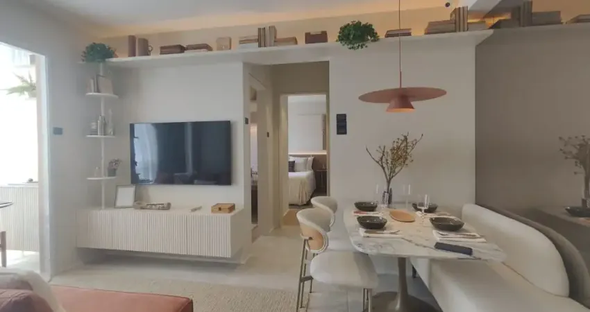 Apartamento 2 dormitórios, 42 m², mansões santo antonio, varanda, lazer e conveniência próximo ao melhor da cidade