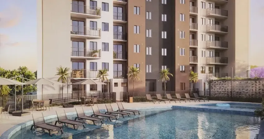 Apartamento 2 dormitórios, opção com suíte, 43 m² Nova Veneza, varanda, lazer, fácil acesso a região