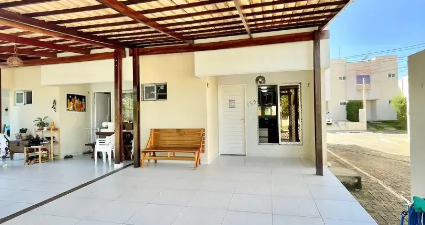 Linda casa duplex com 95m² no cond. jardine – próx. centro de parnamirim