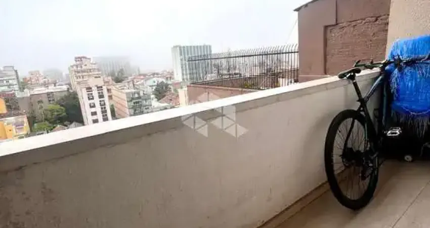Apartamento JK com sacada no Centro Histórico