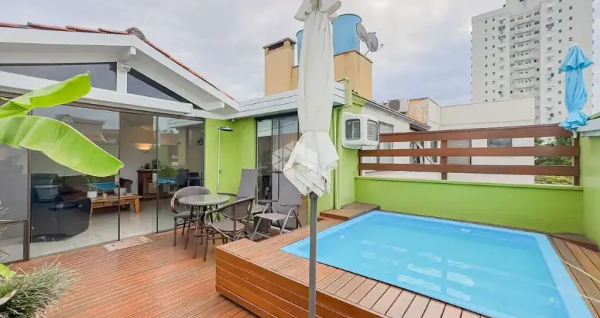 Cobertura 4 dormitórios 2 suítes 180m² 2 vagas no bairro Jardim Botânico