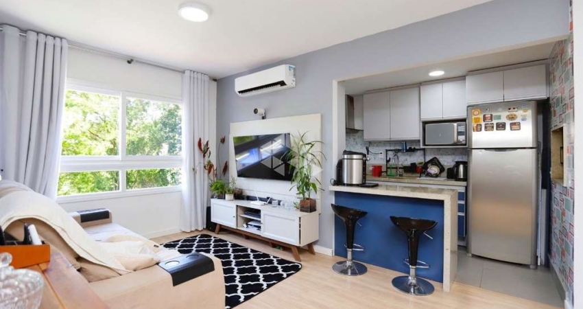 Apartamento com três quartos, em prédio com infra completa