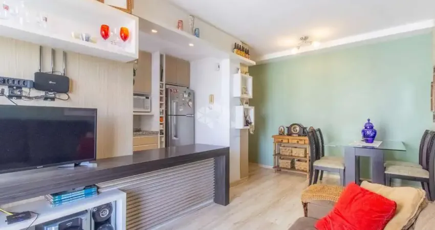 Apartamento 2 quartos sendo 1 suíte, sala de estar com sacada, 1 vaga no jardim carvalho