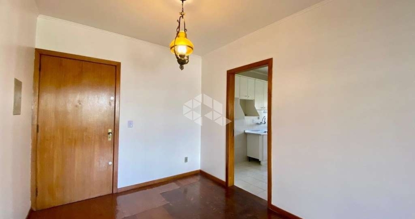 Apartamento de 2 dormitórios com sacada integrada e churrasqueira  com  vaga coberta no bairro Jardim Lindóia