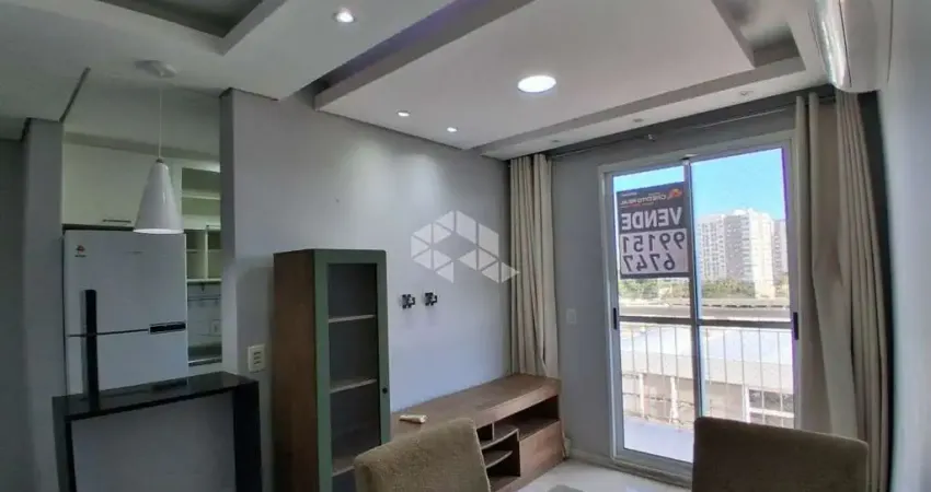 Apartamento 2 quartos sendo 1 suíte   Sacada  Vaga semimobiliado  no São Sebastião