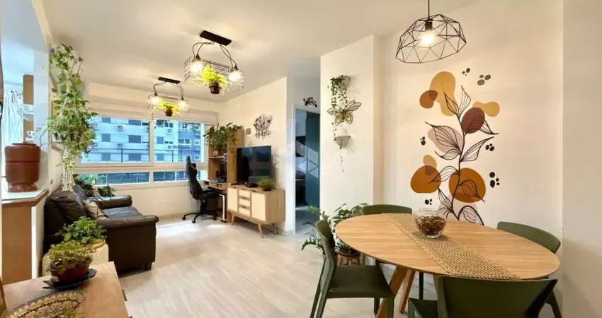 Apartamento semi mobiliado no grand park lindoia de 2 dormitórios e 1 vagas de garagem