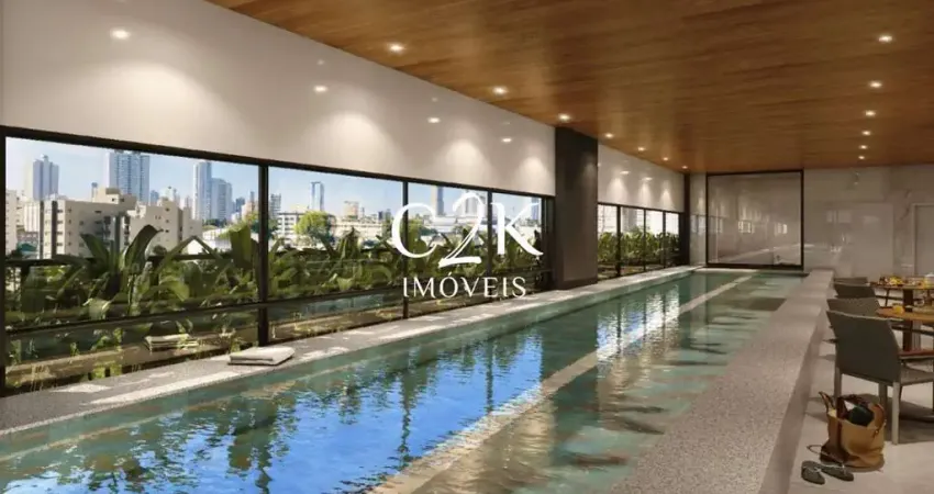 Lux oeste apartamento com 1 quarto e 1 banheiro à venda, 42m² por r$ 495.000