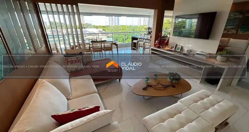 Belíssimo apartamento vista mar, 3/4 (2 suítes) em Patamares