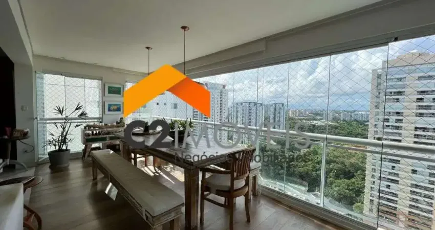 Apartamento no greenville etco, 130 m2, 3 suítes em patamares, salvador (ba)