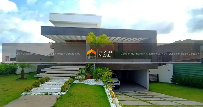 Residência duplex de alto luxo 'porteira fechada' em alphaville litoral norte iii