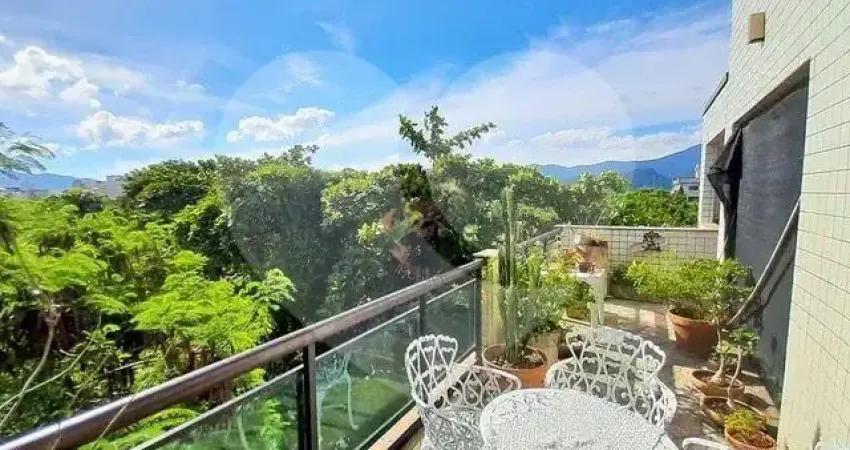 Cobertura com 3 quartos, 248 m², à venda por r$ 1.050.000- rua ivo borges - recreio dos bandeirantes - rio de janeiro/rj