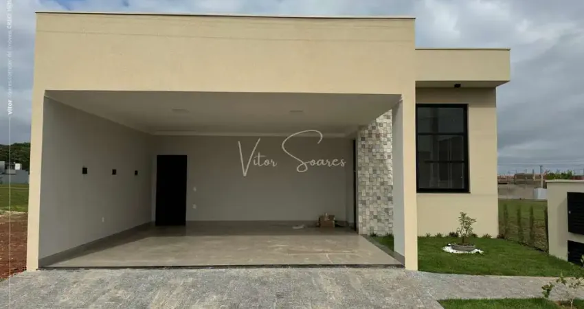 Casa a venda com três quartos no Condomínio Boa Vista