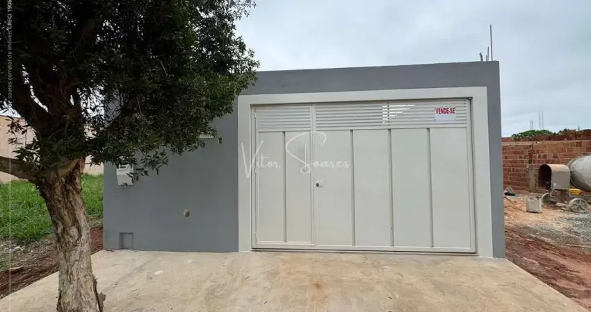 Casa á venda no bairro do Acapulco em Birigui; Casa com sala de TV, 2 quartos, Cozinha, Banheiro social, Área de serviço e Garagem descoberta