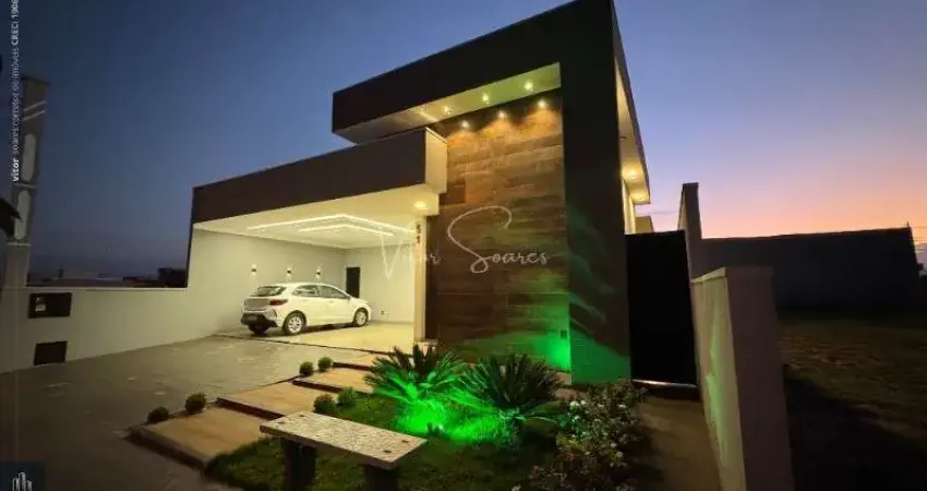Espetacular Casa em Condomínio à Venda em Birigui-SP, Condomínio Villa Lobos - 03 Quartos, 03 Suítes, 2 Salas, 4 Banheiros, 4 Vagas, 215m²