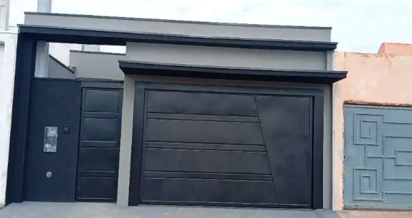 Linda casa à venda em Birigüi-SP, Residencial Acapulco: 2 quartos, suíte, 2 salas, 2 banheiros, 2 vagas, 89m²!