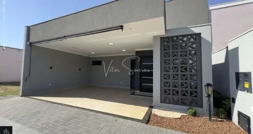 Casa de luxo em condomínio: 3 quartos, 3 suítes, 2 salas, 4 banheiros, 2 vagas em Birigüi-SP, Residencial Veneza. 197m².