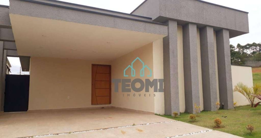 Casa com 3 dormitórios sendo 2 suítes à venda, 140 m² por R$ 720.000 - Condomínio Cataguá Way Sul - Taubaté/SP