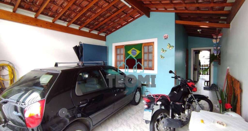 Casa com 2 dormitórios (1 suíte) à venda, 108 m² por R$ 350.000 - Parque Arco Íris - Taubaté/SP