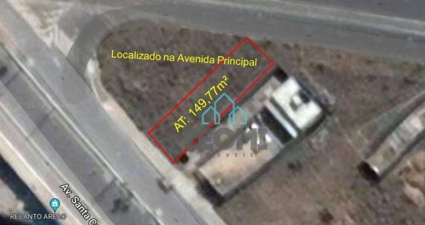 Terreno à venda, 149 m² por R$ 125.000,00 - Quintas de Santa Cruz - Taubaté/SP