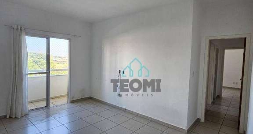 Apartamento com 2 dormitórios para alugar, 64 m² por R$ 1.659,82/mês - Parque São Luís - Taubaté/SP