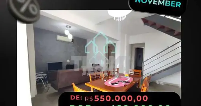 Cobertura com 2 dormitórios à venda, 129 m²  - jardim das nações - taubaté/sp