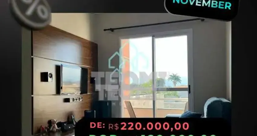 Apartamento com 2 dormitórios à venda, 60 m² - residencial novo horizonte - taubaté/sp
