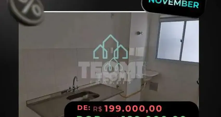 Apartamento com 2 dormitórios à venda, 40 m² - jardim jaraguá - taubaté/sp