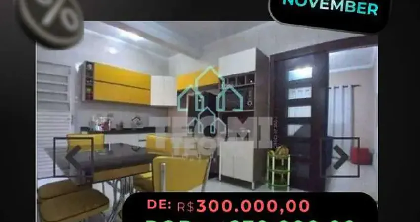 Casa com 3 dormitórios à venda, 85 m²  - vila são josé - taubaté/sp