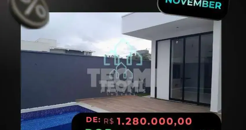 Casa com 3 dormitórios à venda, 175 m²- condominio ouroville - taubaté/sp