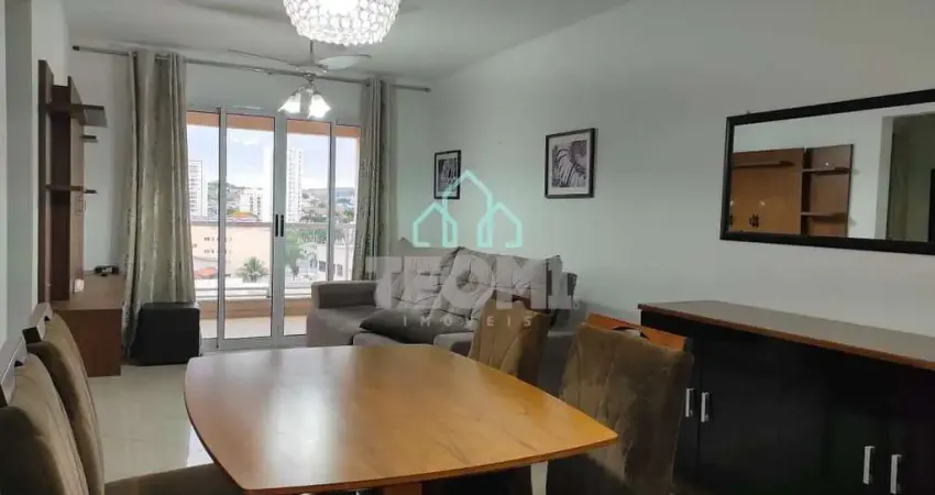 Apartamento mobiliado com 2 dormitórios  (1 suite), 78 m² para venda por r$ 450.000  - centro - tau