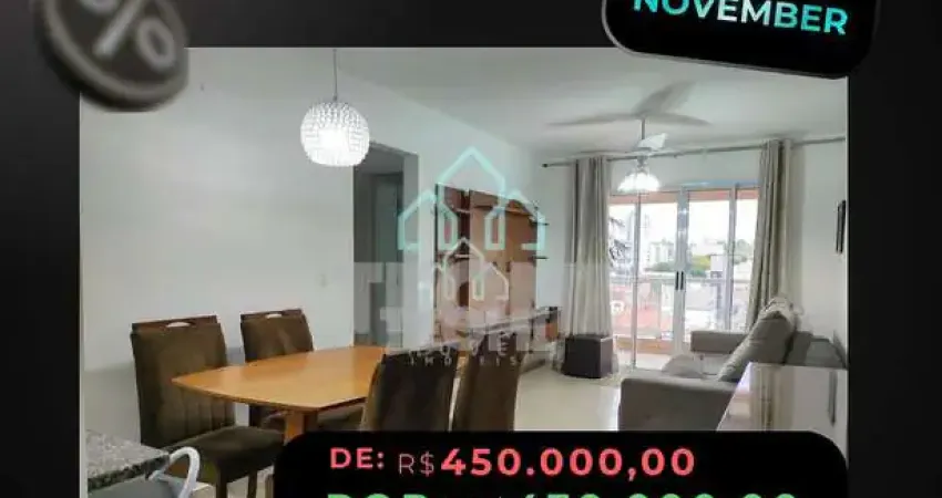 Apartamento mobiliado com 2 dormitórios  (1 suite), 78 m²   - centro - taubaté/sp