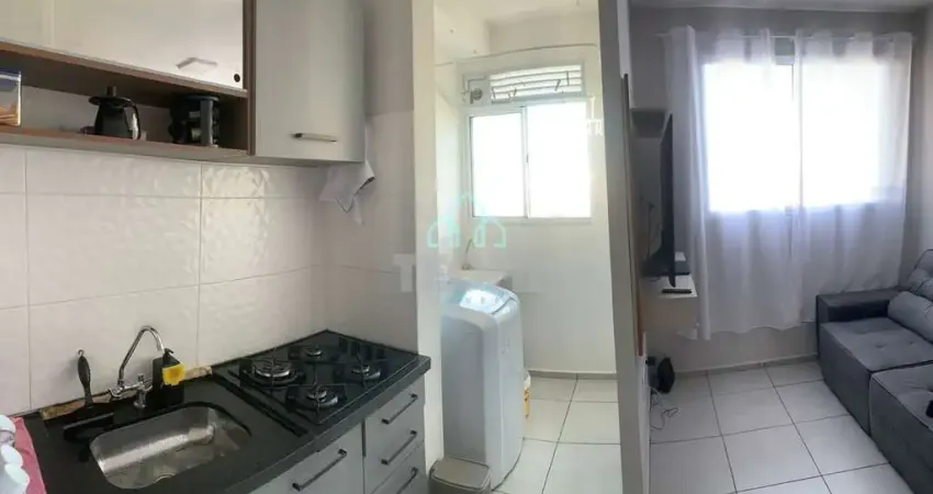 Apartamento com 2 dormitórios à venda, 42 m² por r$ 260.000,00 - jardim canuto borges - taubaté/sp