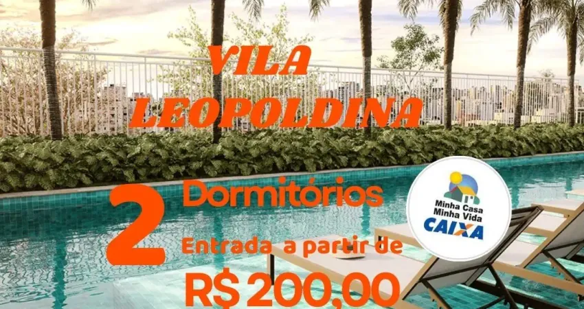Vila leopoldina. apartamentos de 2 dormitórios com lazer completo, lindo projeto !