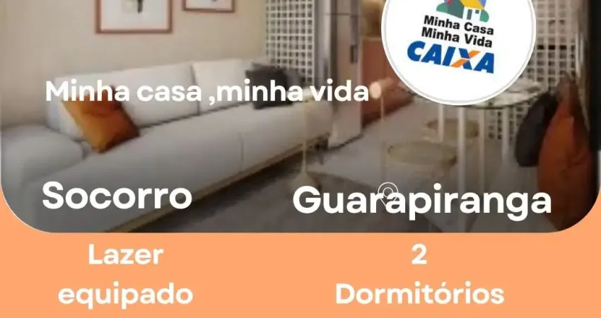 Apartamentos de 2 dormitórios no guarapiranga, próximo ao largo do socorro.